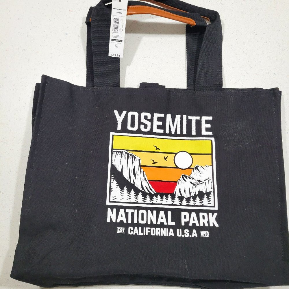 Yosemite National Park Tote Bag - NWT